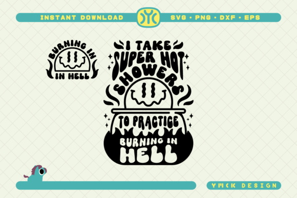 Practice to Burn in Hell SVG
