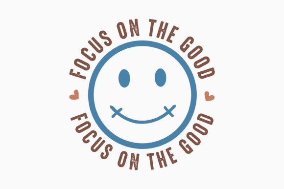 Retro Mental Health Quote SVG Focus on