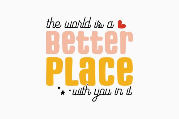 Retro Mental Health Svg the World is a B