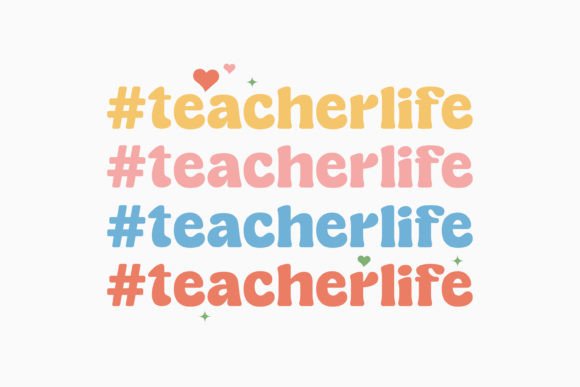 Teacher Life Teacher Sayings Svg Retro